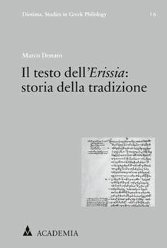 Hardcover Il Testo Dell'erissia: Storia Della Tradizione [Italian] Book