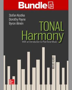Hardcover Gen Combo Looseleaf Tonal Harmony; Workbook Tonal Harmony Book