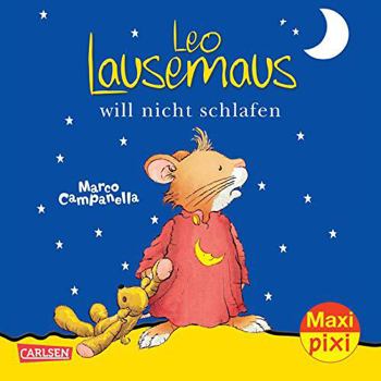 Paperback Maxi-Pixi 54: Leo Lausemaus will nicht schlafen [German] Book