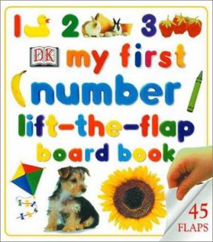 Board book My First Numbers Lift-The-Flap Board Board Book