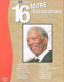 Paperback 16 More Extraordinary African Americans Book