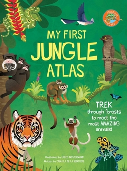 Hardcover My First Jungle Atlas Book