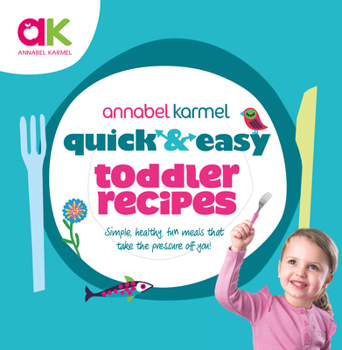 Hardcover Quick and Easy Toddler Recipes Book