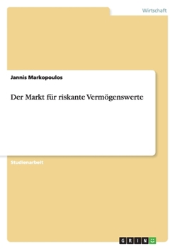 Paperback Der Markt für riskante Vermögenswerte [German] Book