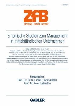 Paperback Empirische Studien Zum Management in Mittelständischen Unternehmen [German] Book