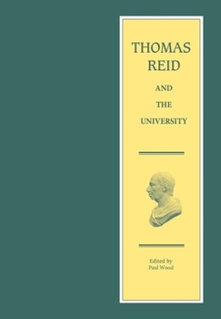 Hardcover Thomas Reid and the University Book