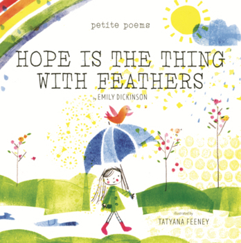 Library Binding Hope Is the Thing with Feathers Book