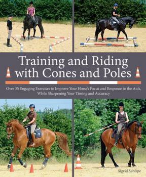 Paperback Training & Riding With Cones & Poles Book