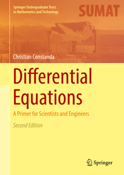 Hardcover Differential Equations: A Primer for Scientists and Engineers Book