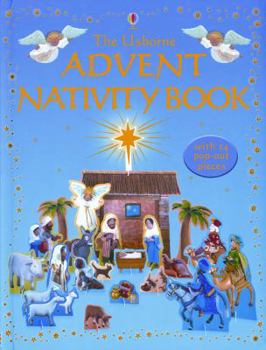 Board book The Usborne Advent Nativity Book [With 24 Pop-Out Pieces] Book