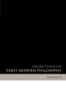 Paperback Oxford Studies in Early Modern Philosophy: Volume III Book