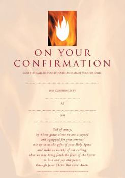 Hardcover Confirmation Certificates (Pack of 20) Book