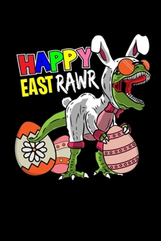 Notizbuch: Kalender 2020 Ostern Eier T-Rex Dino Hasenohren Lustig Geschenk 120 Seiten, 6X9 (Ca. A5), Jahres-, Monats-, Wochen- & Tages-Planer (German Edition)
