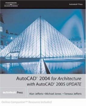 Paperback Autocad2004 for Architecture with Autocad2005 Update Book
