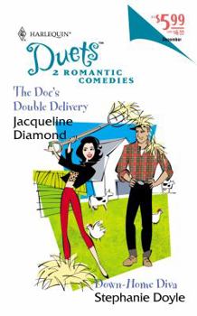 Mass Market Paperback The Doc's Double Delivery/Down-Home Diva Book