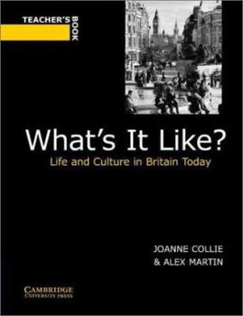 Paperback What's It Like? Teacher's book: Life and Culture in Britain Today Book