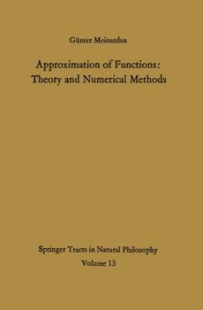 Paperback Approximation of Functions: Theory and Numerical Methods Book