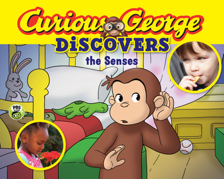 Paperback Curious George Discovers the Senses (Science Storybook) Book