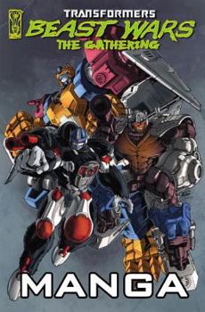 Paperback Transformers: Beast Wars: The Gathering Manga Book