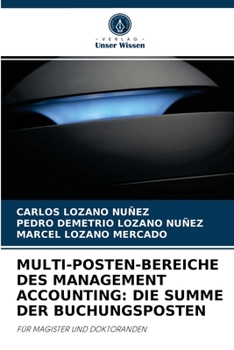 Paperback Multi-Posten-Bereiche Des Management Accounting: Die Summe Der Buchungsposten [German] Book
