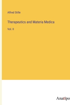 Paperback Therapeutics and Materia Medica: Vol. II Book