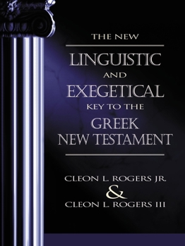 Hardcover The New Linguistic and Exegetical Key to the Greek New Testament Book