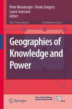 Hardcover Geographies of Knowledge and Power Book