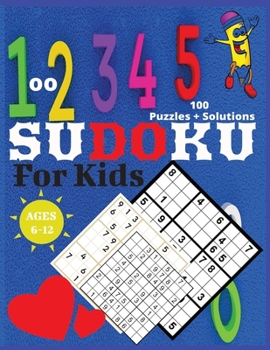 Paperback Sudoku for Kids 6-12 Book