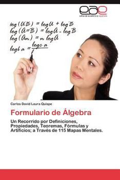 Paperback Formulario de Algebra [Spanish] Book