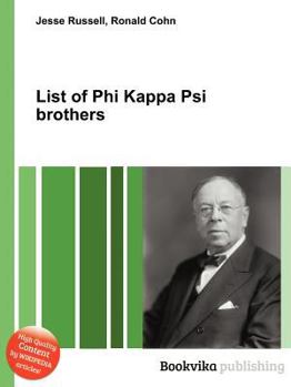 List of Phi Kappa Psi Brothers