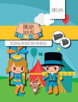 Paperback EMSteps #18 At the Circus: Building instructions for bricks Book