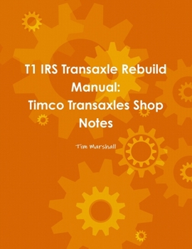 Paperback T1 IRS Transaxle Book