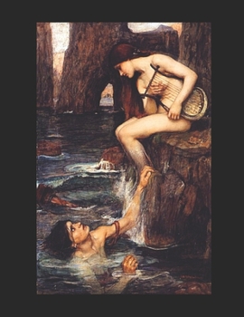 Paperback Planificador La Sirena: La sirena por John William Waterhouse planificador [Spanish] Book