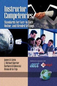 Paperback Instructor Competencies: Standards for Face-To-Face, Online, and Blended Settings (PB) Book