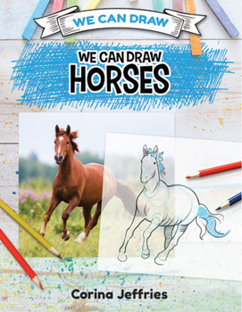 Library Binding We Can Draw Horses Book