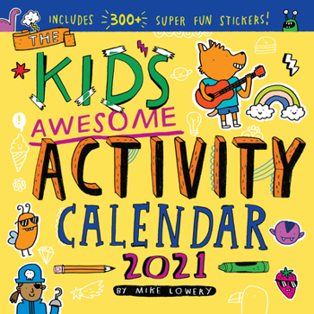 Calendar Kid's Awesome Activity Wall Calendar 2021 Book