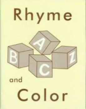 Paperback Rhyme and Color Book