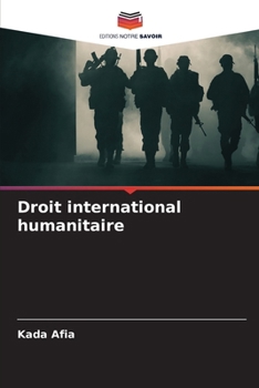 Paperback Droit international humanitaire [French] Book