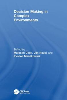 Paperback Decision Making in Complex Environments Book