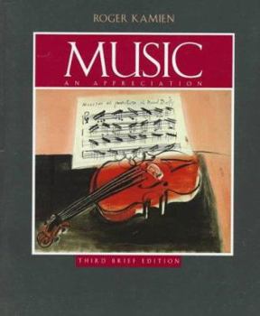 Paperback Music : An Appreciation-Student Brief (Paperback Book Only) Book