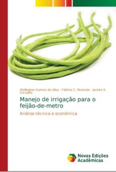 Paperback Manejo de irrigação para o feijão-de-metro [Portuguese] Book