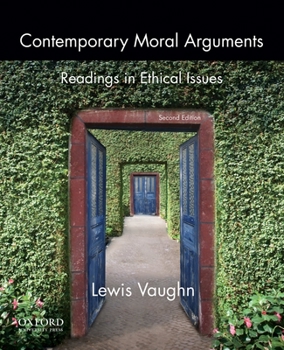 Paperback Contemporary Moral Arguments: Readings in Ethical Issues Book