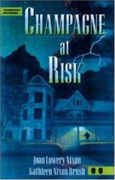 Paperback Champagne At Risk (Thumbprint Mysteries) Book