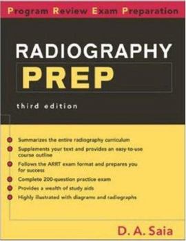 Paperback Radiography Prep Book