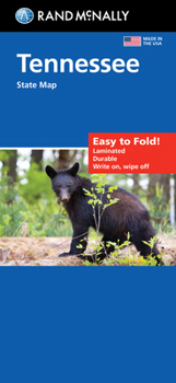 Loose Leaf Rand McNally Easy to Fold: Tennessee State Laminated Map Book