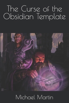Paperback The Curse of the Obsidian Template Book