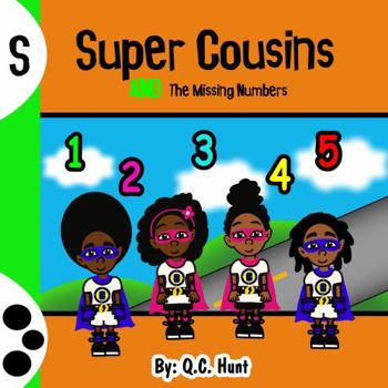 Paperback Super Cousins and the Missing Numbers Book