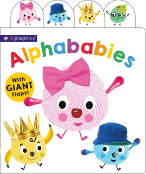 Board book Alphaprints: Alphababies: With Giant Flaps Book