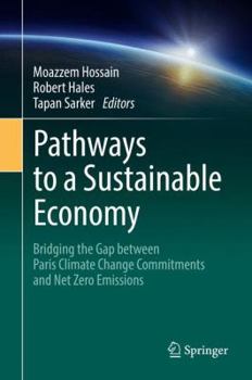 Hardcover Pathways to a Sustainable Economy: Bridging the Gap Between Paris Climate Change Commitments and Net Zero Emissions Book