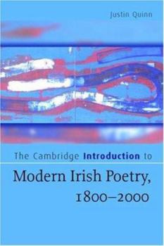 Paperback The Cambridge Introduction to Modern Irish Poetry, 1800-2000 Book